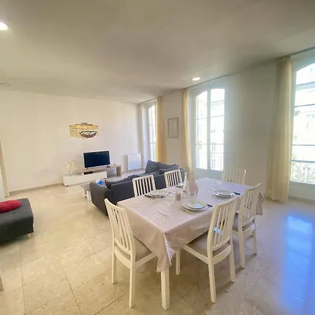 Grand F3- Centre De Nice, Wifi Ac Apartman *